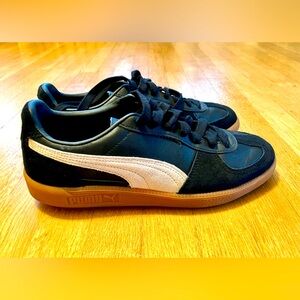 Puma | Palermo Suede Sneakers | men’s 8.5 | Black Grey Gum | worn once